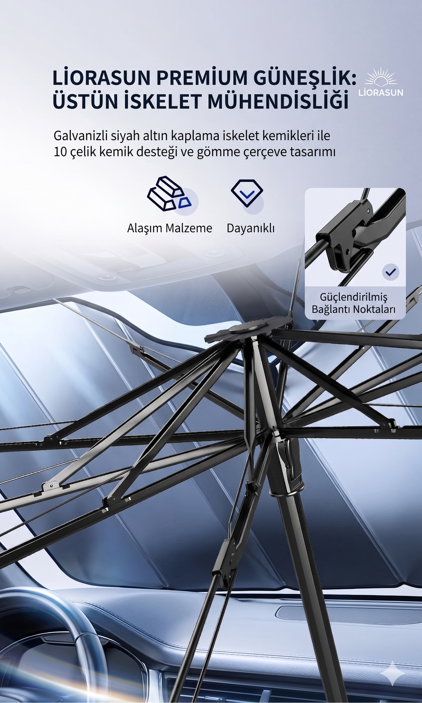 LioraSunCar Güneşlik