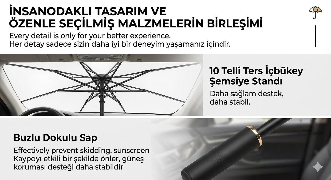 LioraSunCar Güneşlik