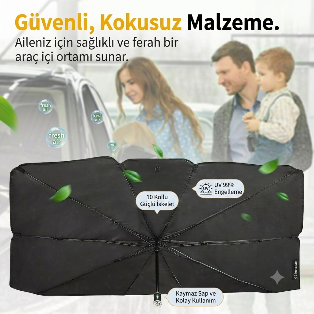 LioraSunCar Güneşlik