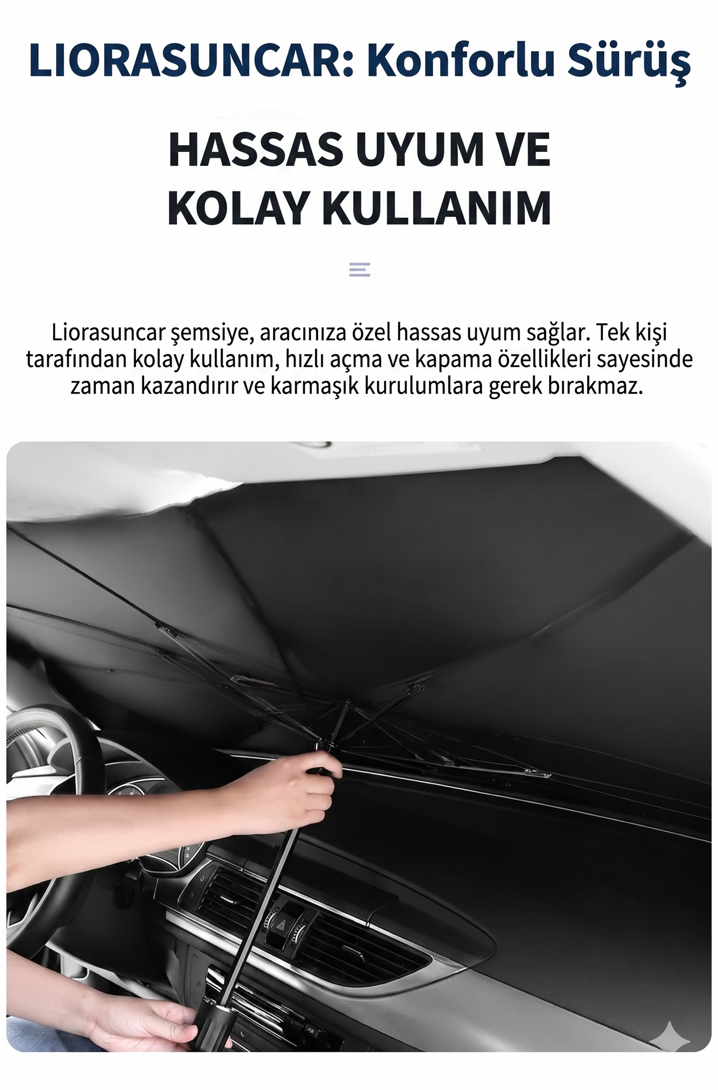 LioraSunCar Güneşlik